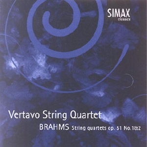 Vertavo String Quartet - Brahms:Str.Qrt. Op.51 i gruppen Externt_Lager / Naxoslager hos Bengans Skivbutik AB (3744599)