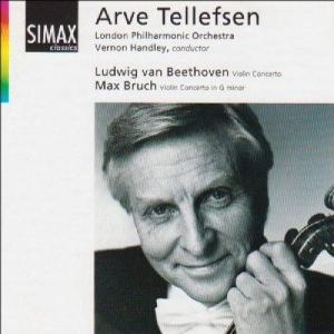 Tellefsenarve - Violin Concerto,Beethoven,Bruc i gruppen Externt_Lager / Naxoslager hos Bengans Skivbutik AB (3744606)