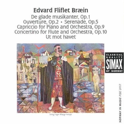 BræinEdvard Fliflet - Ut Mot Havet/Ork Verk i gruppen CD / Klassiskt hos Bengans Skivbutik AB (3744666)