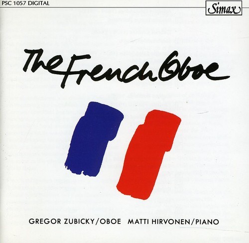 ZubickyGregor - French Oboe/Poulenc/Dutilleux/ i gruppen CD / Klassiskt hos Bengans Skivbutik AB (3744928)