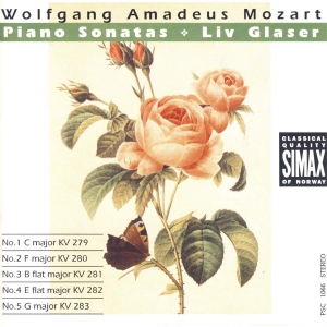 Glaserliv - Mozart:Piano Sonatas Vol 1 i gruppen Externt_Lager / Naxoslager hos Bengans Skivbutik AB (3744932)