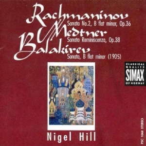 Hillnigel - Rachmaninov/Medtner/Balakirev i gruppen Externt_Lager / Naxoslager hos Bengans Skivbutik AB (3744934)