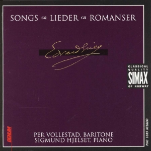 Vollestadper/Hjelsetsigmund - Grieg:Songs,Lieder,Romanser i gruppen Externt_Lager / Naxoslager hos Bengans Skivbutik AB (3744953)