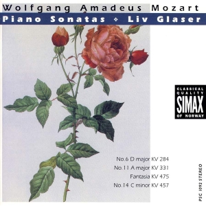 Glaserliv - Mozart:Piano Sonatas Vol 2 i gruppen Externt_Lager / Naxoslager hos Bengans Skivbutik AB (3744958)