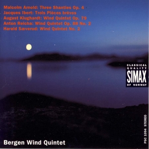 Bergen Wind Quintet - Ibert/Sæverud/Arnold/Reicha i gruppen Externt_Lager / Naxoslager hos Bengans Skivbutik AB (3744960)