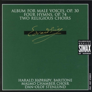 Bjørkøyharald/Malmø Ch.Choir - Grieg:Album For Male Voices i gruppen Externt_Lager / Naxoslager hos Bengans Skivbutik AB (3745776)