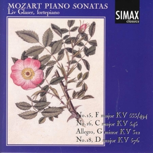 Glaserliv - Mozart:Piano Sonatas Vol 5 i gruppen Externt_Lager / Naxoslager hos Bengans Skivbutik AB (3746157)