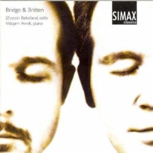 Birkelandøystein/Vebjørn Anvik - Bridge & Britten Music For Cello i gruppen Externt_Lager / Naxoslager hos Bengans Skivbutik AB (3746160)