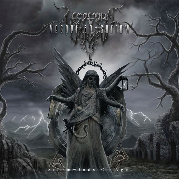 Vesperian Sorrow - Stormwinds Of Ages i gruppen CD / Hårdrock/ Heavy metal hos Bengans Skivbutik AB (3746642)