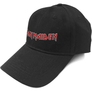Iron Maiden - Logo Bl Baseball C i gruppen MERCHANDISE / Keps / Hårdrock hos Bengans Skivbutik AB (3750111)