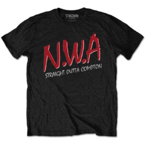N.W.A -  N.W.A Unisex Tee: Straight Outta Compto i gruppen ÖVRIGT / BW-T-shirts hos Bengans Skivbutik AB (3751169r)