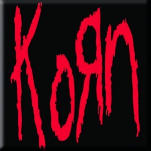Korn - Korn Fridge Magnet: Logo i gruppen MERCHANDISE / Magnet / Hårdrock hos Bengans Skivbutik AB (3751190)