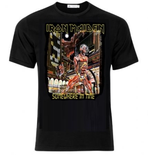 Iron Maiden - Iron Maiden T-Shirt Somewhere In Time i gruppen ÖVRIGT / Merchandise hos Bengans Skivbutik AB (3755926)