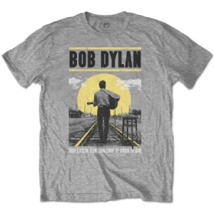 Bob Dylan - BOB DYLAN UNISEX TEE: SLOW TRAIN i gruppen ÖVRIGT / MK Test 1 hos Bengans Skivbutik AB (3756587)
