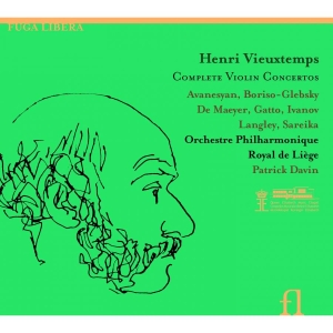 Henri Vieuxtemps - Vieuxtemps / Complete Violin Con i gruppen Externt_Lager / Naxoslager hos Bengans Skivbutik AB (3758102)