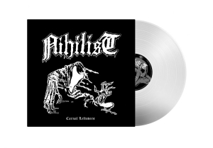 Nihilist - Carnal Leftover - Lp Clear i gruppen VINYL / Hårdrock,Svensk Musik hos Bengans Skivbutik AB (3760879)