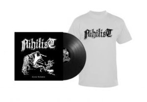 Nihilist - Carnal Leftover - Lp Black + Tst L i gruppen VINYL / Hårdrock/ Heavy metal hos Bengans Skivbutik AB (3760880)