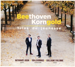 Gouin Nathanael/Yan Levionnois/Guillaume - Beethoven/Korngold: Trios De Jeunesse i gruppen CD / Klassiskt,Övrigt hos Bengans Skivbutik AB (3760923)