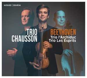 Trio Chausson - Beethoven: Trio L'archiduc/Trio Les Espr i gruppen CD / Klassiskt,Övrigt hos Bengans Skivbutik AB (3760925)