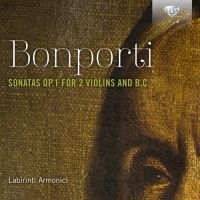 Bonporti Francesco Antonio - Sonatas, Op. 1 For 2 Violins & Bass i gruppen Externt_Lager / Naxoslager hos Bengans Skivbutik AB (3761694)