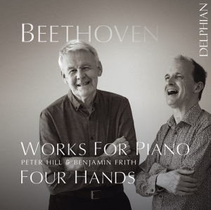 Beethoven Ludwig Van - Works For Piano Four Hands i gruppen Externt_Lager / Naxoslager hos Bengans Skivbutik AB (3761713)