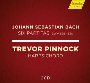 Bach Johann Sebastian - Six Partitas Bwv 825-830 - Clavier i gruppen Externt_Lager / Naxoslager hos Bengans Skivbutik AB (3761741)