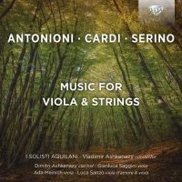 Antonioni Francesco Cardi Mauro - Music For Viola & Strings i gruppen Externt_Lager / Naxoslager hos Bengans Skivbutik AB (3761941)