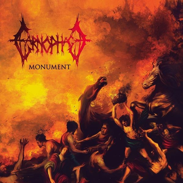 Carnophage - Monument i gruppen CD / Hårdrock/ Heavy metal hos Bengans Skivbutik AB (3762174)