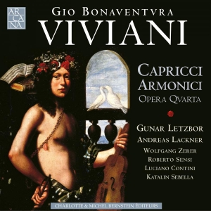 Viviani  Gio Bonaventura - Viviani / Capricci Armonici Oper i gruppen Externt_Lager / Naxoslager hos Bengans Skivbutik AB (3762251)