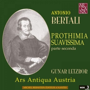 Bertali  Antonio - Bertali / Prothimia Suavissima P i gruppen CD / Klassiskt hos Bengans Skivbutik AB (3762268)