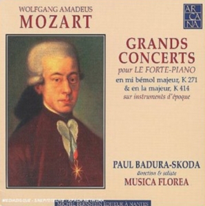 Mozart  Wolfgang - Mozart / Grands Concerts Pour Pi i gruppen Externt_Lager / Naxoslager hos Bengans Skivbutik AB (3762272)