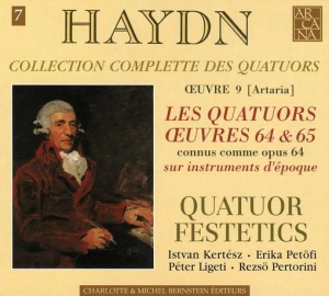 Haydn  Joseph - Haydn / Quatuors Op. 64 & 65 i gruppen Externt_Lager / Naxoslager hos Bengans Skivbutik AB (3762274)