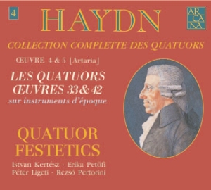 Haydn  Joseph - Haydn / Quatuors Op. 33 & 42 i gruppen Externt_Lager / Naxoslager hos Bengans Skivbutik AB (3762277)