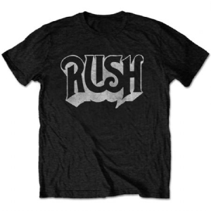 Rush -  Rush Unisex Tee: Logo (L) i gruppen MERCH / T-Shirt / Sommar T-shirt 23 hos Bengans Skivbutik AB (3762388)