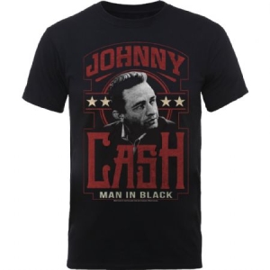 Johnny Cash - Straight Stare Uni Bl    i gruppen MERCHANDISE / T-shirt / Country hos Bengans Skivbutik AB (3762391r)