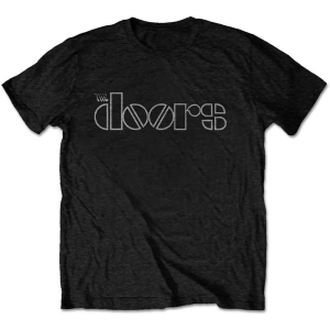 The Doors - Logo Uni Bl     (L) i gruppen MERCHANDISE / T-shirt / Pop-Rock hos Bengans Skivbutik AB (3762840)