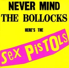 Sex Pistols - Never Mind The Bollocks - Canvas wall art i gruppen ÖVRIGT / Merchandise hos Bengans Skivbutik AB (3763006)
