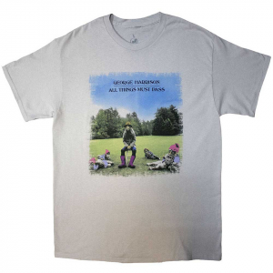 George Harrison - George Harrison Unisex Tee: All things m i gruppen ÖVRIGT / Merchandise hos Bengans Skivbutik AB (3763175r)