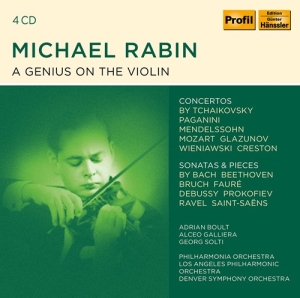 Various - A Genius On The Violin (4 Cd) i gruppen CD / Kommande / Klassiskt hos Bengans Skivbutik AB (3763343)