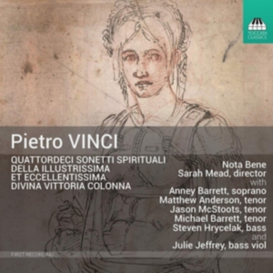 Vinci Pietro - Quattordeci Sonetti Spirituali i gruppen Externt_Lager / Naxoslager hos Bengans Skivbutik AB (3763358)