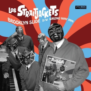 Los Straitjackets - Brooklyn Slide B/W Wrong Way I Nn i gruppen KAMPANJER / Vinylkampanjer / YEP-Vinyl hos Bengans Skivbutik AB (3763519)