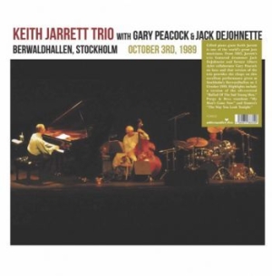 Keith Jarrett Trio - Berwardhallen, Stockholm 1989 i gruppen ÖVRIGT / Kampanj BlackMonth hos Bengans Skivbutik AB (3766615)