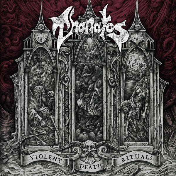 Thanatos - Violent Death Rituals i gruppen CD / Hårdrock/ Heavy metal hos Bengans Skivbutik AB (3768221)