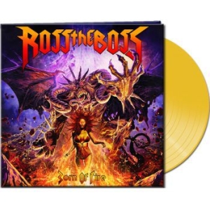 Ross The Boss - Born Of Fire (Yellow Vinyl) i gruppen VINYL / Hårdrock/ Heavy metal hos Bengans Skivbutik AB (3768269)