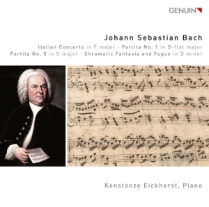 Bach Johann Sebastian - Italian Concerto In F Major Partit i gruppen Externt_Lager / Naxoslager hos Bengans Skivbutik AB (3769421)