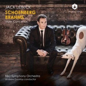 Brahms Johannes Schoenberg Arnol - Violin Concertos i gruppen Externt_Lager / Naxoslager hos Bengans Skivbutik AB (3769427)