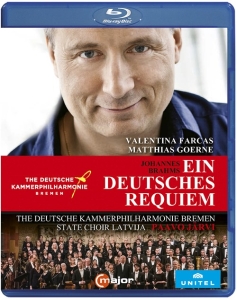 Brahms Johannes - Ein Deutsches Requiem (Blu-Ray) i gruppen MUSIK / Musik Blu-Ray / Klassiskt hos Bengans Skivbutik AB (3769443)