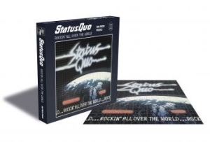 Status Quo - Rockin All Over The World Puzzle i gruppen MERCHANDISE / Pussel / Pop-Rock hos Bengans Skivbutik AB (3774719)