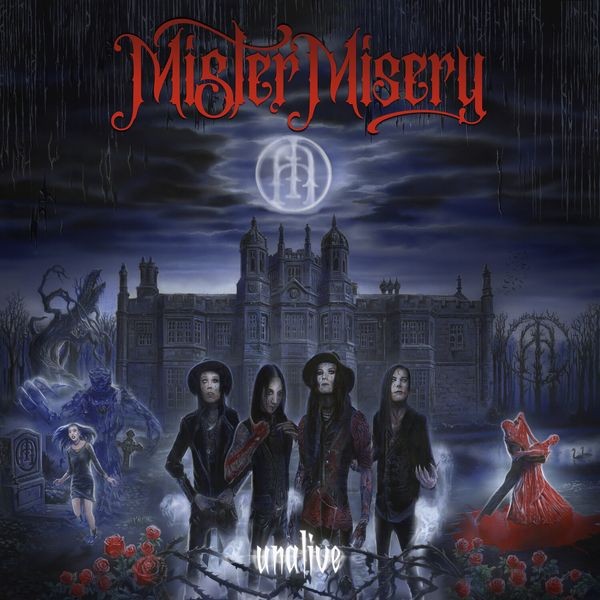 Mister Misery - Unalive i gruppen CD / Hårdrock/ Heavy metal hos Bengans Skivbutik AB (3774770)