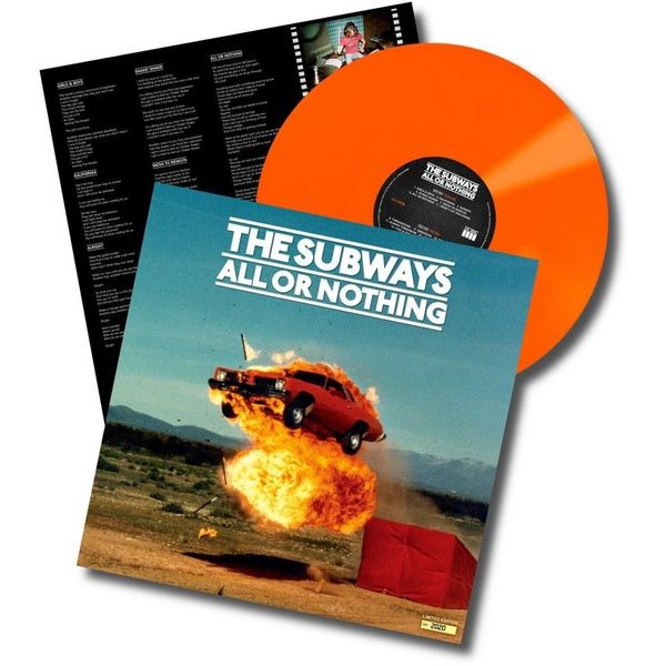 The Subways - All Or Nothing i gruppen VINYL / Pop-Rock hos Bengans Skivbutik AB (3775186)